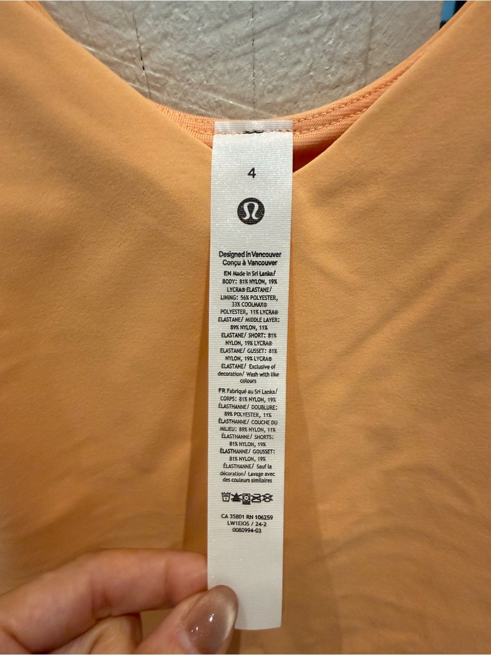 Lululemon Align Dress Sz 4 - Picture 3 of 4